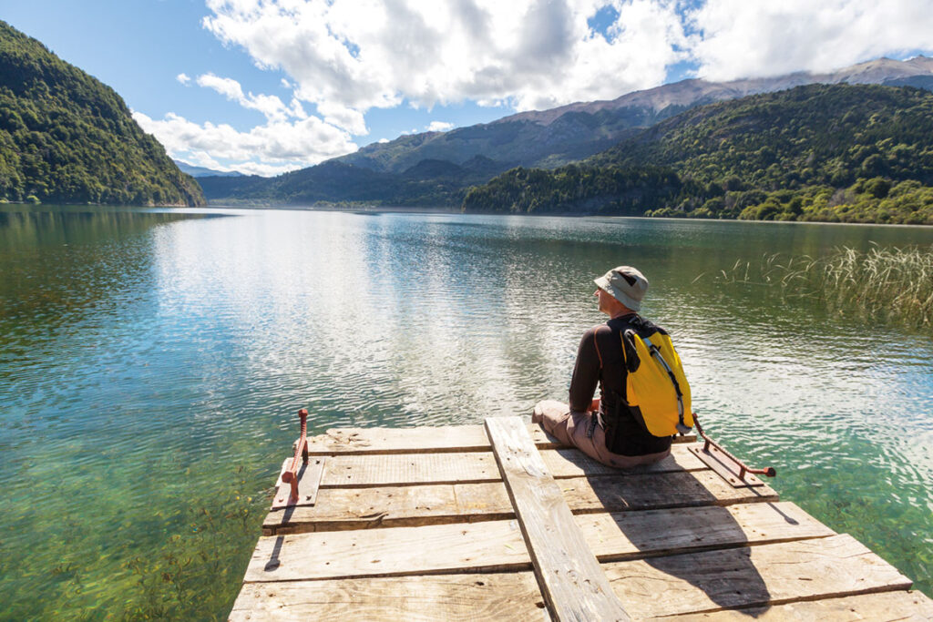 Bergsee Ausblick