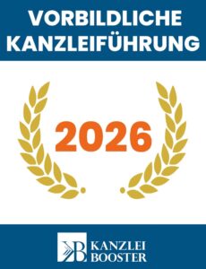 Auszeichnung Vorbildliche Kanzleiführung